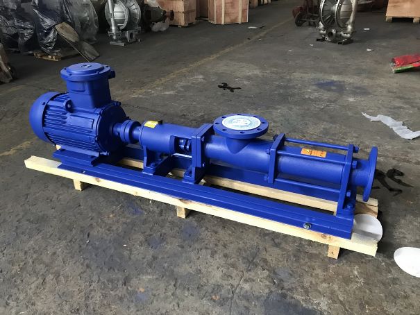 G型單螺（luó）杆泵鑄（zhù）鐵材質防爆電機